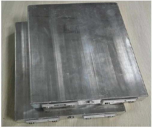Side welding sample of square power battery