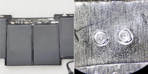 laser welding for Lithium battery electrode